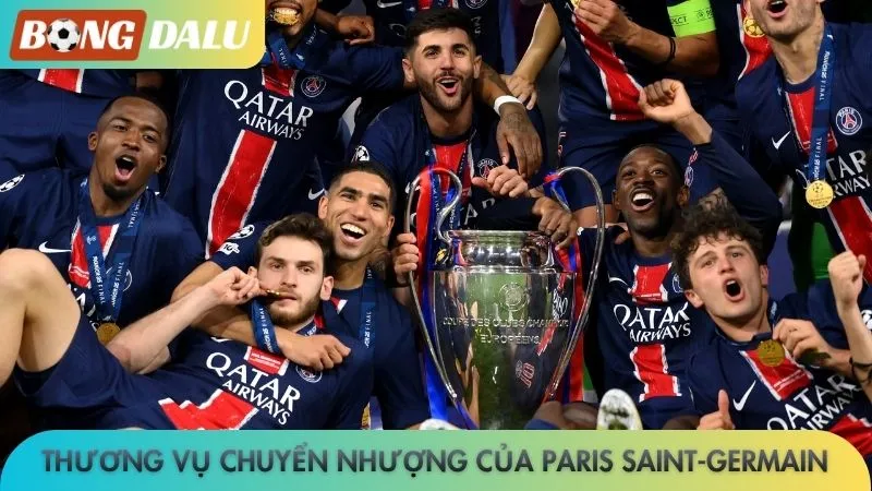 Thương vụ chuyển nhượng đỉnh của Paris Saint-Germain
